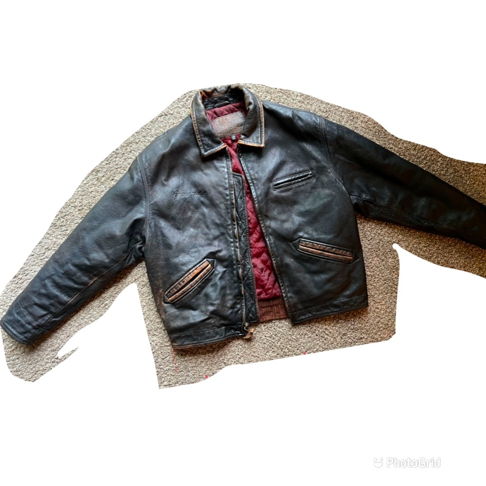 Guess Vintage Authentic Leather Jacket